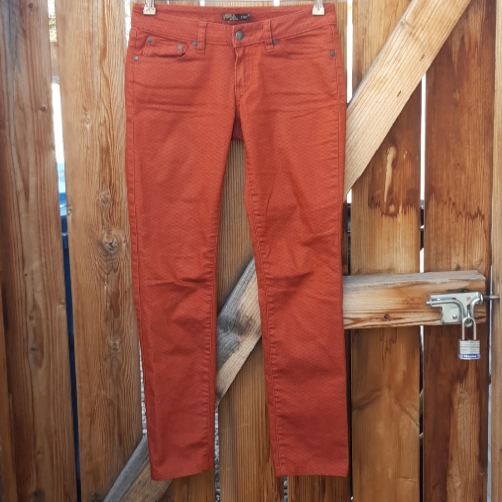 Prana organic cotton stretch printed skinny jeans